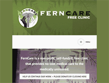 Tablet Screenshot of ferncare.org